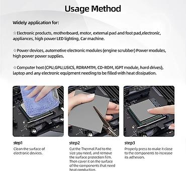 hdd disk 500gb: CPU thermal pad Maxtor AP-14 120*120*1.0mm Maxtor AP-14, CPU və — 6