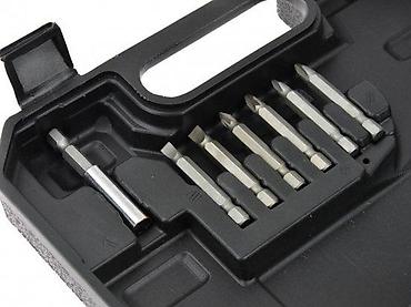 Setovi akumulatorskog alata: Akumulatorski odvijač Geko – set u koferu - Kompaktan bežični odvijač — 6