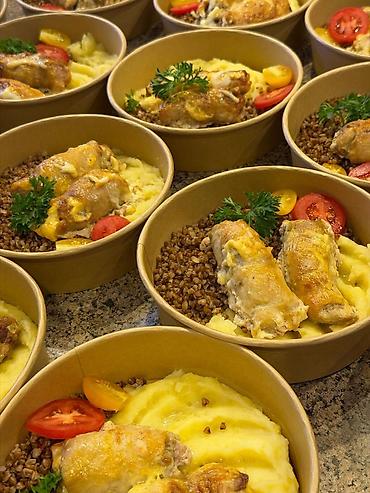 Готовые блюда, кулинария: Кейтеринг и готовые обеды в индивидуальных эко-контейнерах — 13