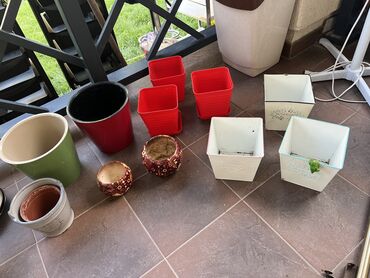 Антикварные вазы: Горшки для растений