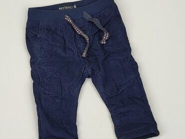 Baby material trousers, 0-3 months, 56-62 cm, condition - Very good