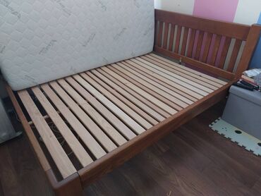 Kreveti: Prodajem francuski lezaj od 100% drveta hrasta (350€) sa dusekom (70€) — 8