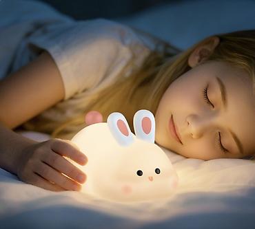 светильник под: Ночник Hoco HX16 «Cute Pet» – мягкий силиконовый светильник в виде — 1
