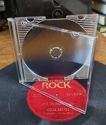 CD, DVD дисктер: Прозрачный стандартный бокс для мини CD дисков - Формат: Jewel Case — 1