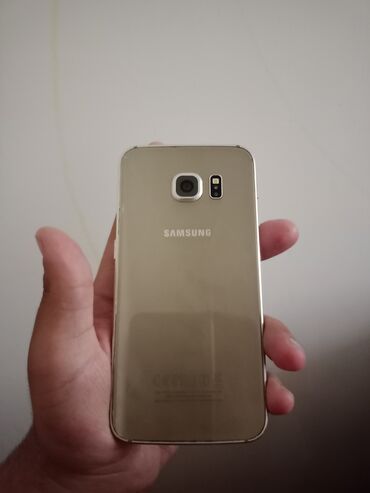 samsung s6 edge: Samsung Galaxy S6 Edge, 32 GB, rəng - Qızılı