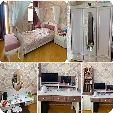 gul rəf: Gənc otağı dəsti – Nərimanov Tərkibi: - Baldaxlı tək nəfərlik çarpayı — 1