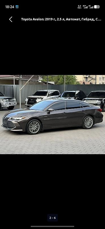zamir: Toyota Avalon: 2019 г., 2.5 л, Автомат, Бензин, Седан — 3