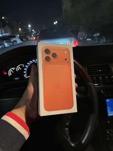 продать компьютер на запчасти: IPhone 17 Pro Max, Жаңы, 256 ГБ, Заряддоочу түзүлүш, Кабель, 100 %