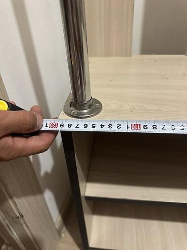 Кире бериш гарнитурлары: Прихожая со шкафом и зеркалом
Размеры на фото — 3