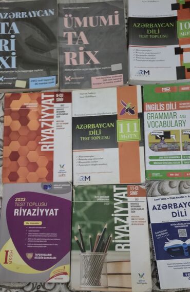 riyaziyyat 9 ci sinif derslik: Çoxusu təp təzədir 3 dənəsindən başqa hamısının cavabları var Hamısı