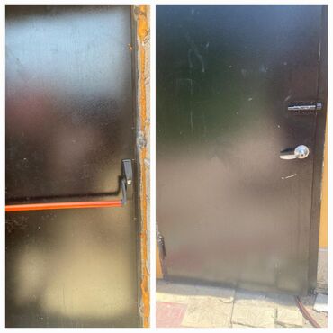 Двери и комплектующие: Железо Входная дверь 80х205 см, Б/у, Без гарантии, Платная установка