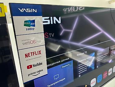 баа: Акция телевизоры Ясин 43 дюм 110 см диогональ смарт тв webOS меджик — 2