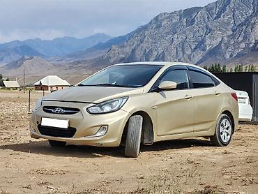 авто в кыргыстане: Hyundai Solaris: 2013 г., 1.4 л, Механика, Бензин, Седан — 1