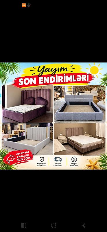 matraş: Mebel dəstgahı – yumşaq başlıqlı çarpayılar • Dizayn: Vertikal — 1