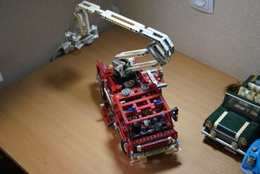 флаг изготовление: Конструкторы Technic (совместимые с LEGO): пожарная автовышка и