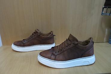 Patike: KOZNE MUSKE CIPELE, br 44 28cm unutrasnje gaziste stopala, patike — 4