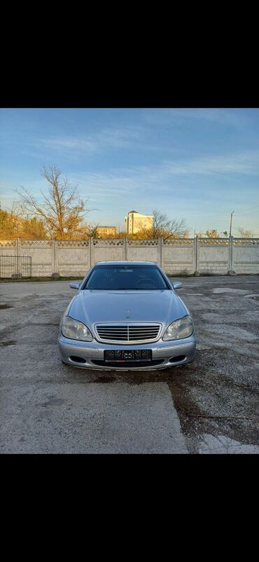Mercedes-Benz: Mercedes-Benz S-Class: 2001 г., 5 л, Автомат, Бензин, Седан