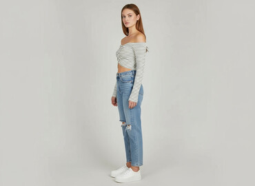 stradivarius top bez ramiączek: Stradivarius, Топ жіночий, розмір M