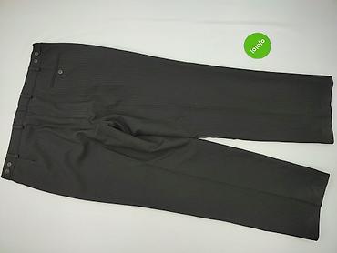 second hand item: Spodnie garniturowe męskie, rozmiar 2XL — 3