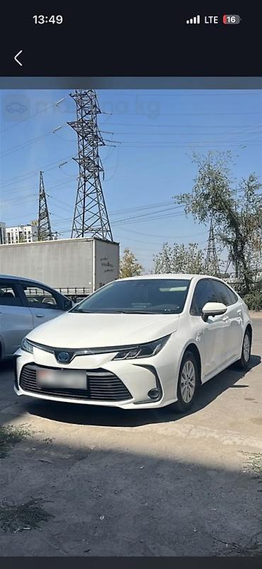 Продажа авто: Toyota Corolla: 2021 г., 1.8 л, Автомат, Гибрид, Седан — 2