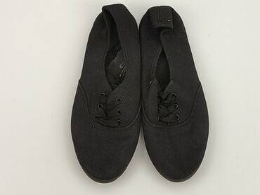 czarne prążkowane bluzki: Sneakers for women, 39, condition - Very good