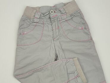 luźne spodnie na lato: Spodnie materiałowe, Cherokee, 5-6 lat, 116, stan - Dobry