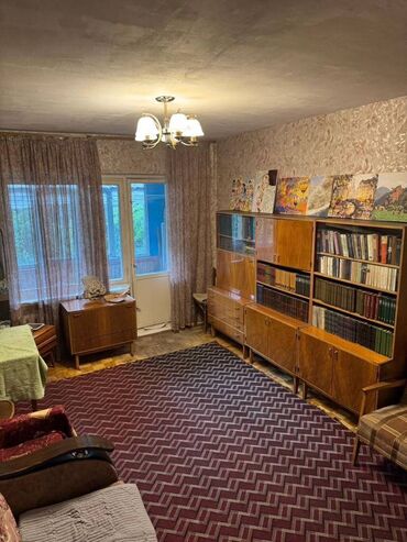 сниму квартиру на иссыккуле: 3 комнаты, 62 м², 105 серия, 2 этаж, Косметический ремонт