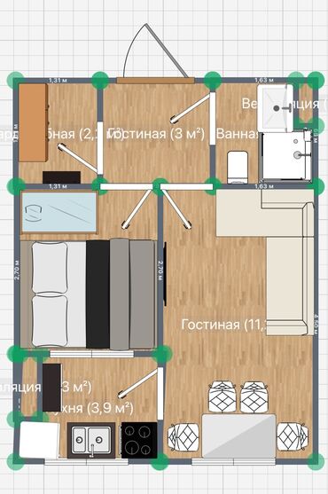 Продажа квартир: 1 комната, 40 м², Элитка, 13 этаж, ПСО (под самоотделку)