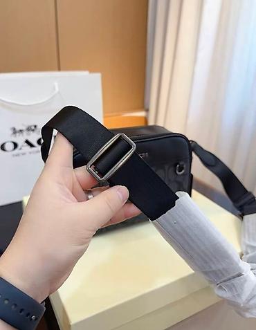 Барсетки: Мужская компактная сумка через плечо - Брендовые модели: COACH — 2