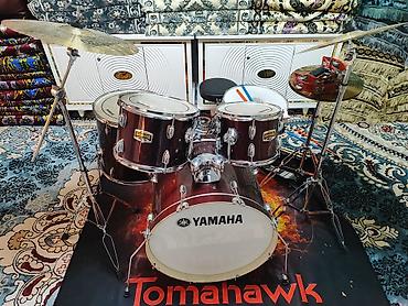 Музыкалык аспаптар: Акустическая ударная установка Yamaha (серия Gold Rush) Состав: - — 2
