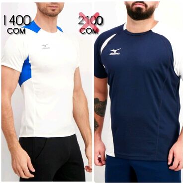 однотонные футболки: Футболка Mizuno оригинал #дзюдо #ASICS #adidas #nike #salomon