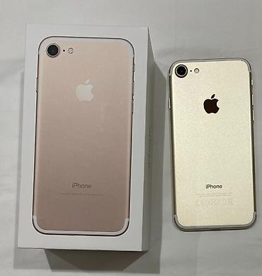 13 pro max iphone: IPhone 7, 128 GB, Qızılı, Zəmanət — 1