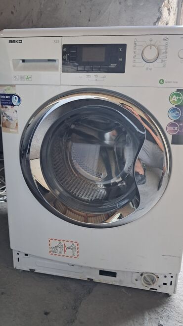 Стиральные машины: Стиральная машина Beko, Б/у, Автомат, До 9 кг, Полноразмерная
