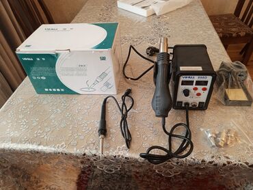 uqlarez işlənmiş: Payalnik fen, yihua 898d, heç işlənməyib,700w,100-480 C,2 in 1