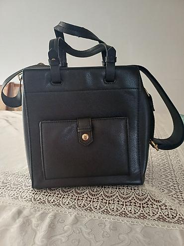 smart folio: Женская сумка-ZARA, черная - Формат: компактный тоут/кросс-боди с — 1