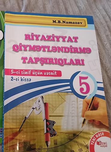 turnik satilir: Dərs kitabları. təzə kimidi üzərindəki qiymətin yarısına satılır — 1