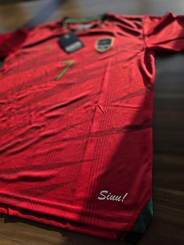 nike corab: Futbolka, Nike, XL, rəng - Qırmızı — 8