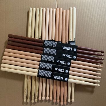 сушильный барабан: Барабанные палочки. Drumsticks. "Yamaha" и "Vic firth". Размеры: 5А и