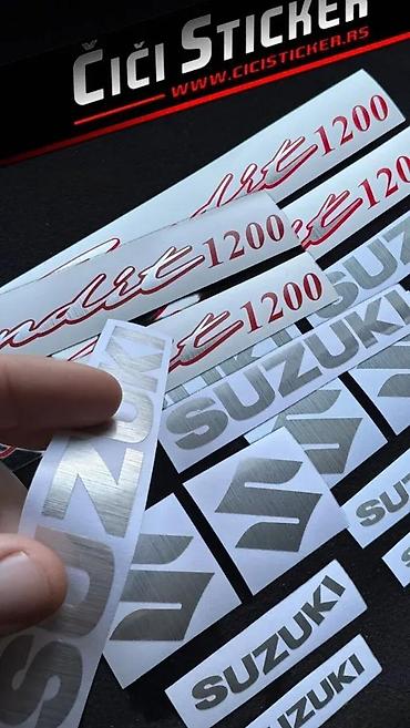 Ostali motocikli i skuteri: Nalepnice - Suzuki Bandit 1200 Nalepnice - Stikeri - 2396 📌 Opis — 9