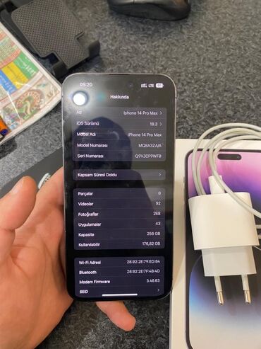 iphone 6 satiram tecili: IPhone 14 Pro Max, 256 ГБ, Deep Purple