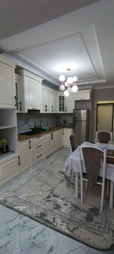 новый дом бишкек: 2 комнаты, 61 м², Элитка, 6 этаж, Евроремонт