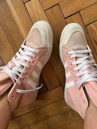 čipkaste patike: Adidas, 41, color - Pink