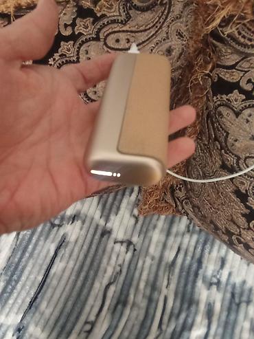 IQOS orginal tütün qızdırıcısı satılır. Cihaz zərif qızılı-bej — 4
