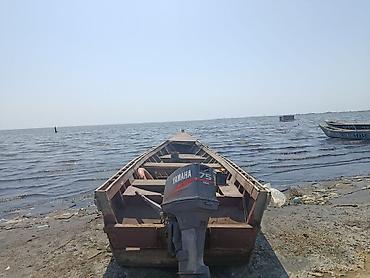yamaha su motoru: 75 LOTKA - Korpus: metaldan (çoxgövdəli gücləndirilmiş lövhələr) — 2