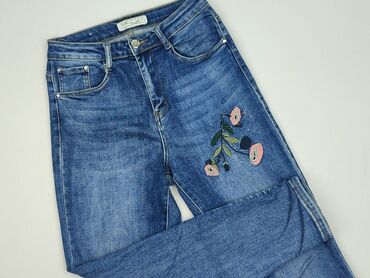 sinsay hello kitty buty: Jeans for women, size S (EU 36)