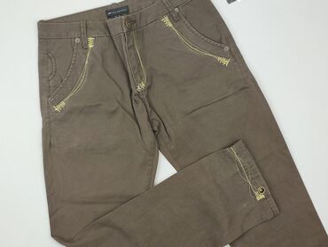 spodnie jeans brązowe damskie: Jeansy, Mango, S, stan - Idealny