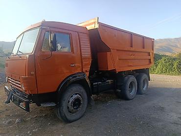 бак кыйабыз: Самосвал КАМАЗ, оранжевый, колесная формула 6×4. Основные — 2