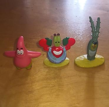 Oyuncaq fiqurlar: McDonald's oyuncağları💥 SpongeBob SquarePants temalı 3 fiqurdan ibarət — 1