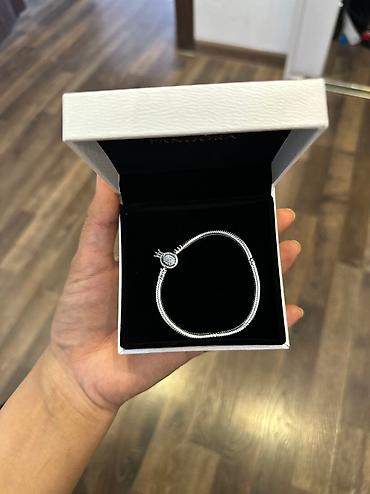 Серебряные браслеты: Пандора 925 проба Серебро С оформлением (в комплекте фирменный — 5