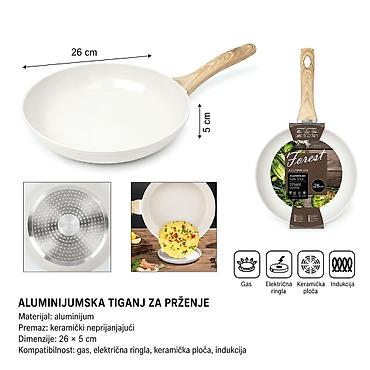 KMT Aluminijumska šerpa bela 5412153 Opis: - Višenamenski kuhinjski